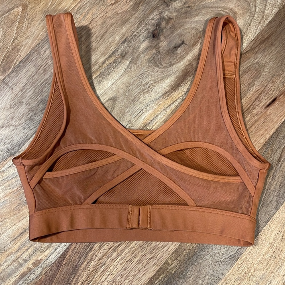 Women's orange Sports Bra
